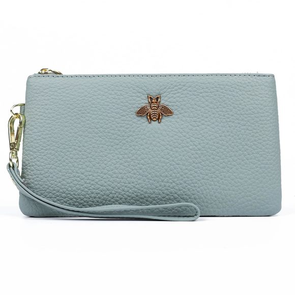 Wristlet Clutch Purse Leather Cell Phone Wallet Handbag With Wrist :D - Picture 1 of 7